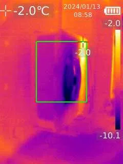 Pomiar termowizyjny instalacji i elementów budynku